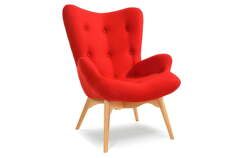 Кресло Contour, красный